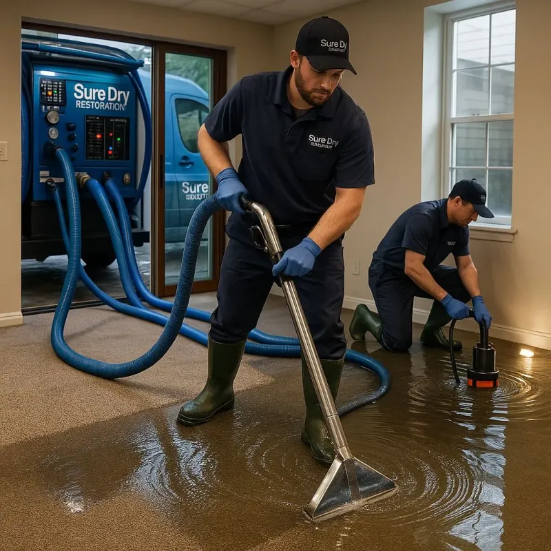 Water Extraction and Removal process in Bucksport, ME